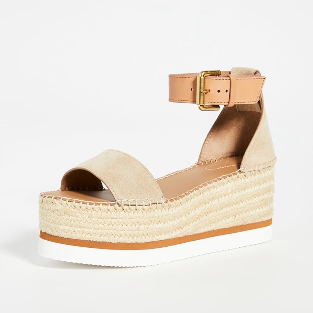 See by Chloe Glyn Flatform Espadrilles